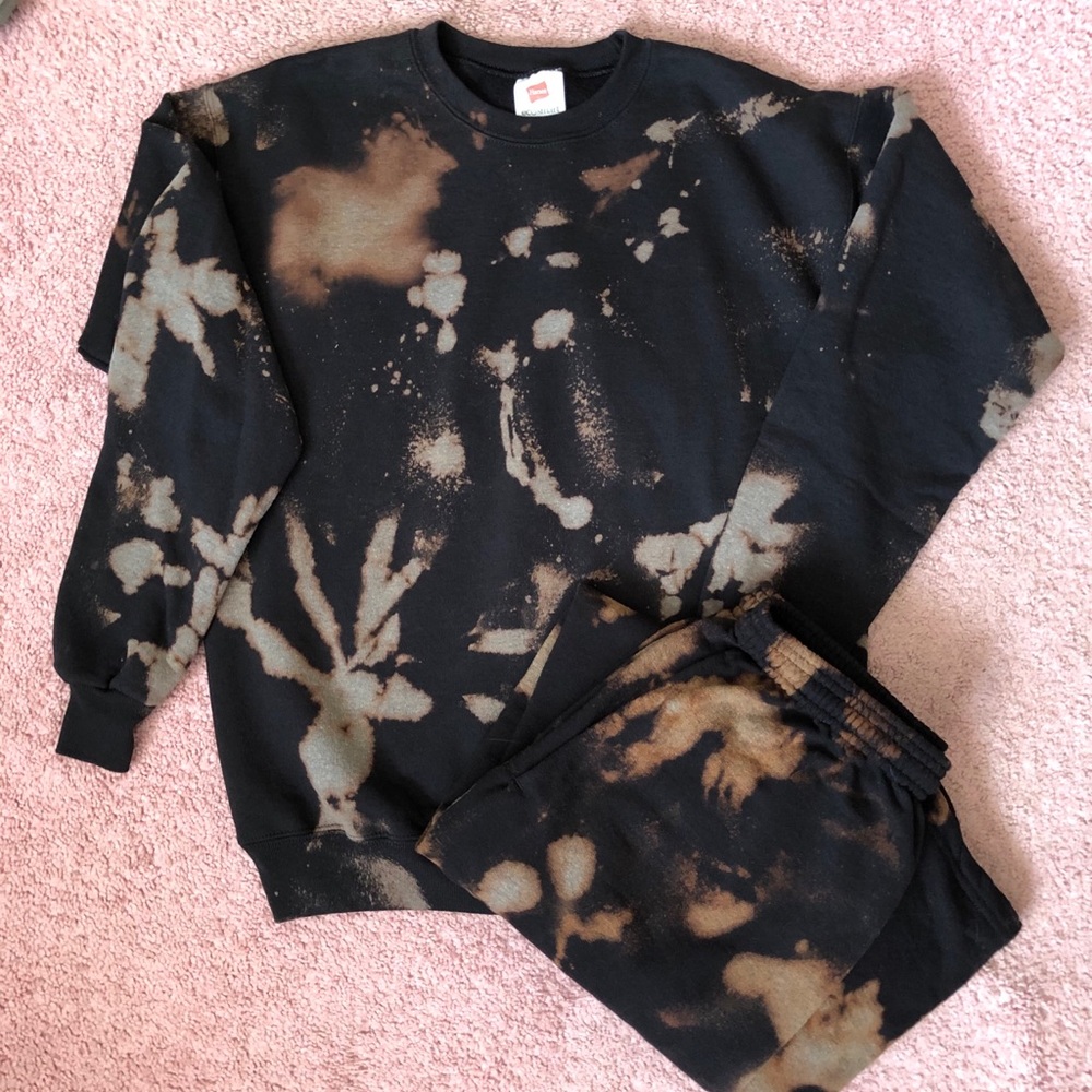 Custom Tie-Dye Sweat Set